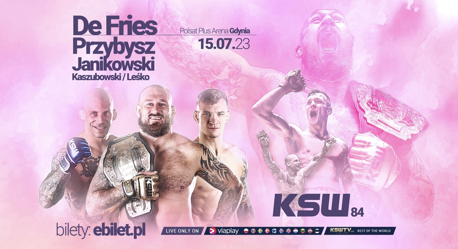 Ujawniono pierwsze szczegóły gali KSW 84!