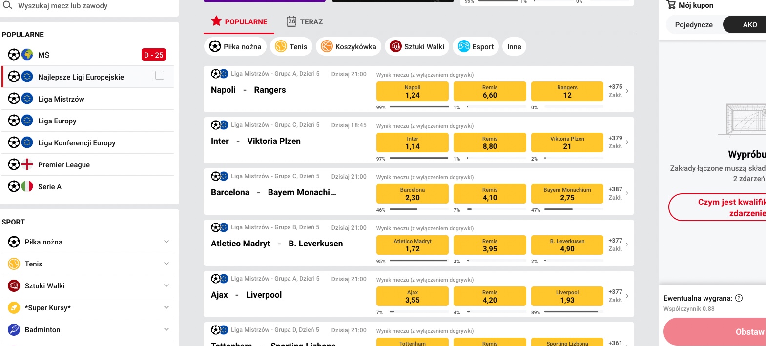 Betclic strona oficjalna
