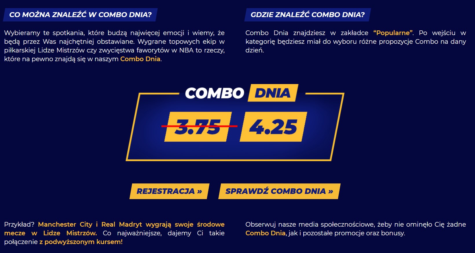 Promocja Combo Dnia na eWinner.pl