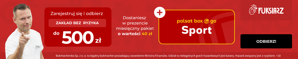 Fuksiarz bonus powitalny + pakiet sportowy Polsat na 30 dni za darmo!