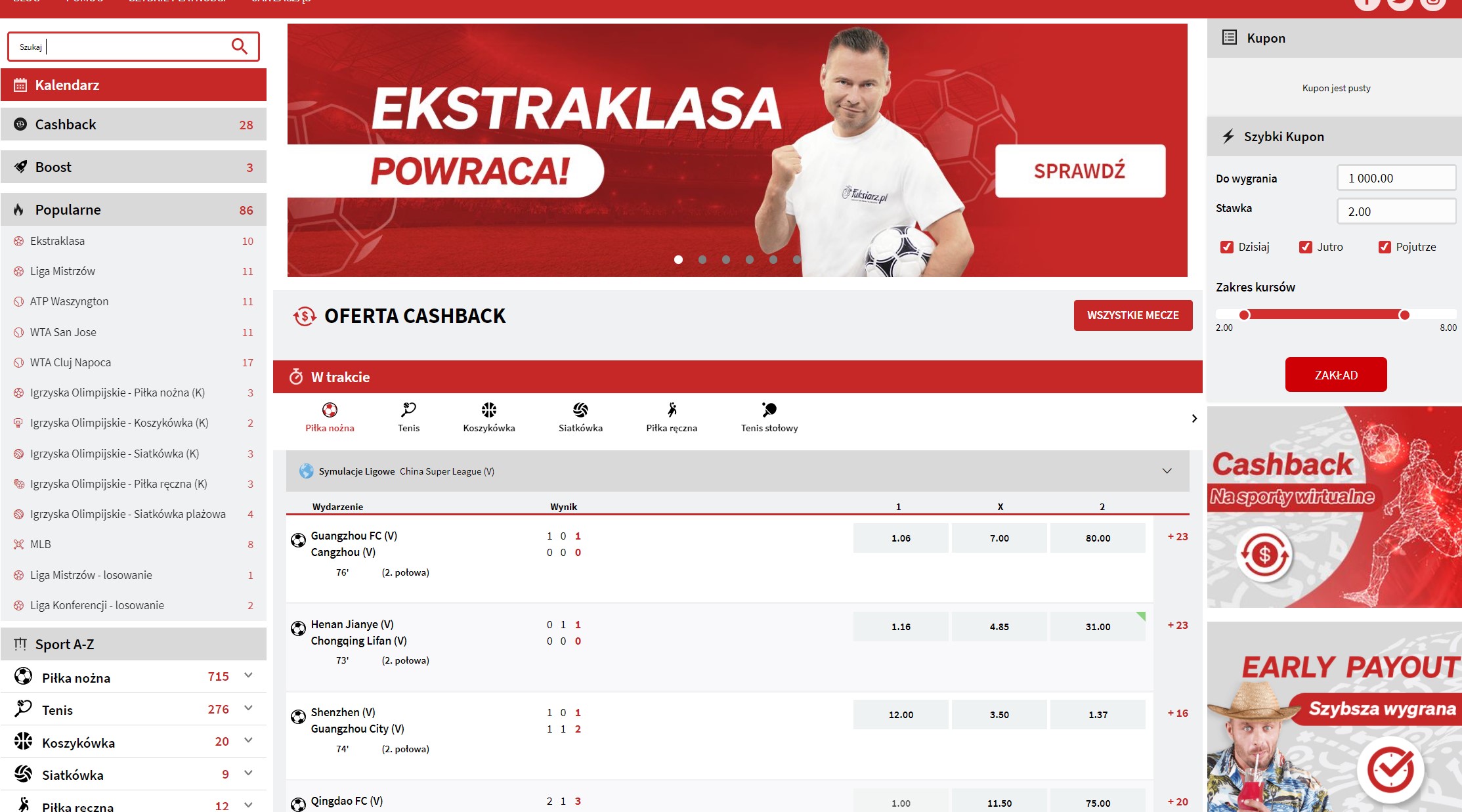 Fuksiarz strona internetowa