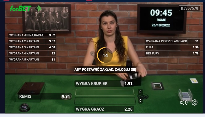 Forbet TVbet - legalne gry karciane